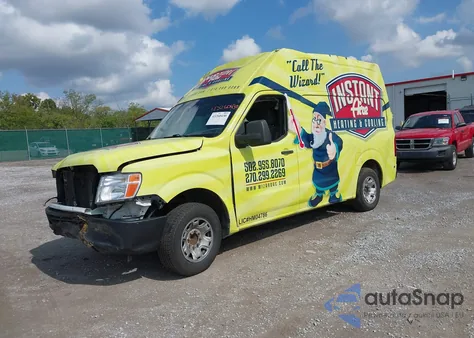 2017 Nissan Nv Cargo Nv2500 Hd Sv V6 z USA, uszkodzony, nr VIN 1N6BF0LY9HN810103